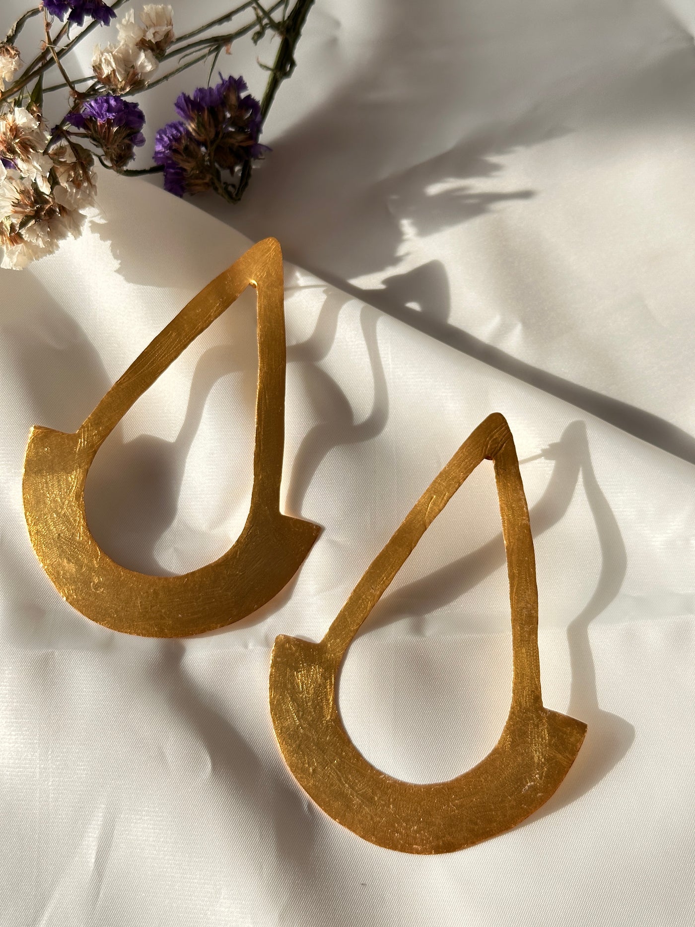 Persian Hanger Earrings in Gold Plating