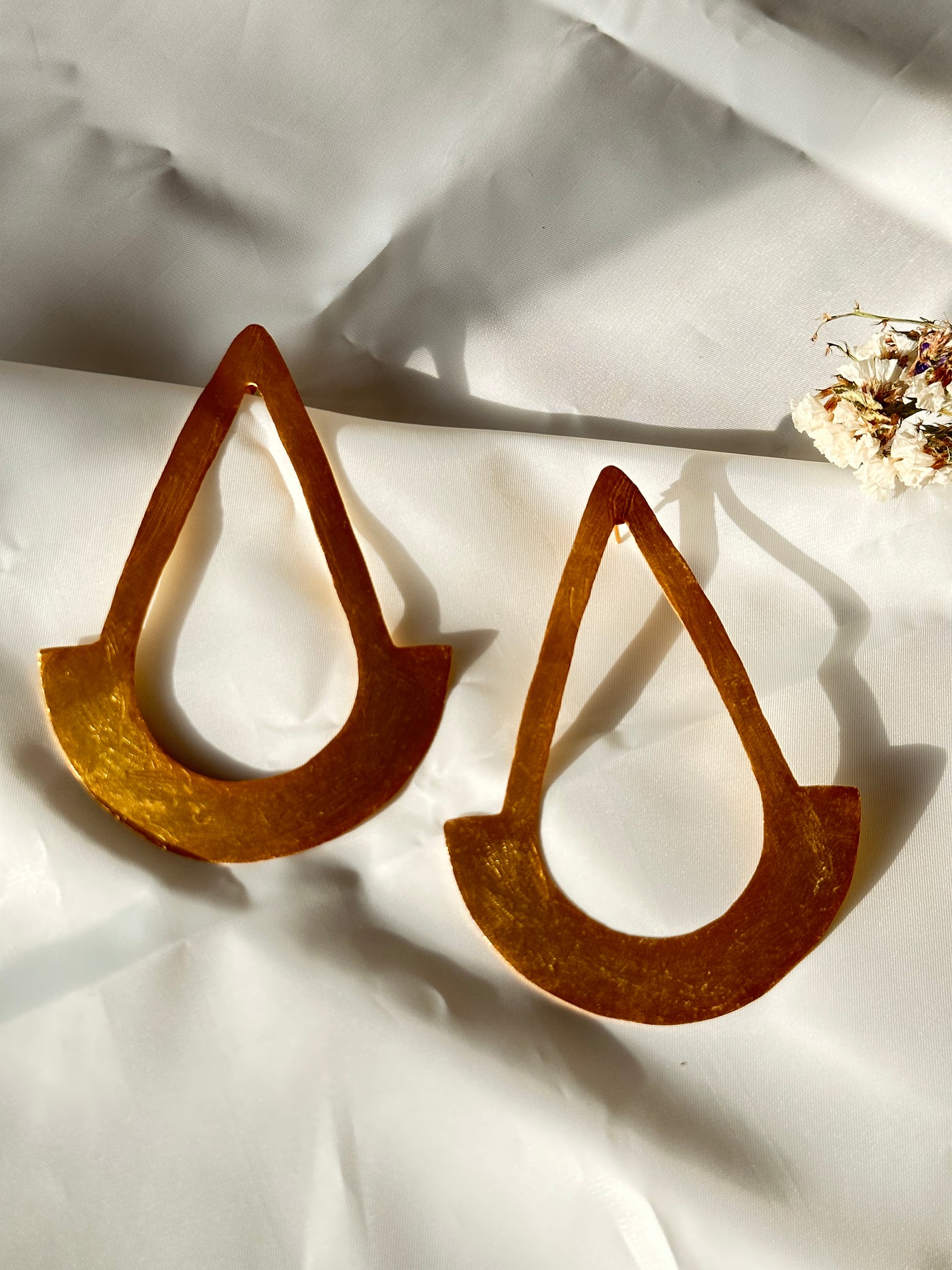 Persian Hanger Earrings in Gold Plating