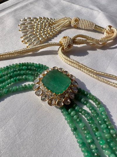 18kt Ayatee Emerald Necklace