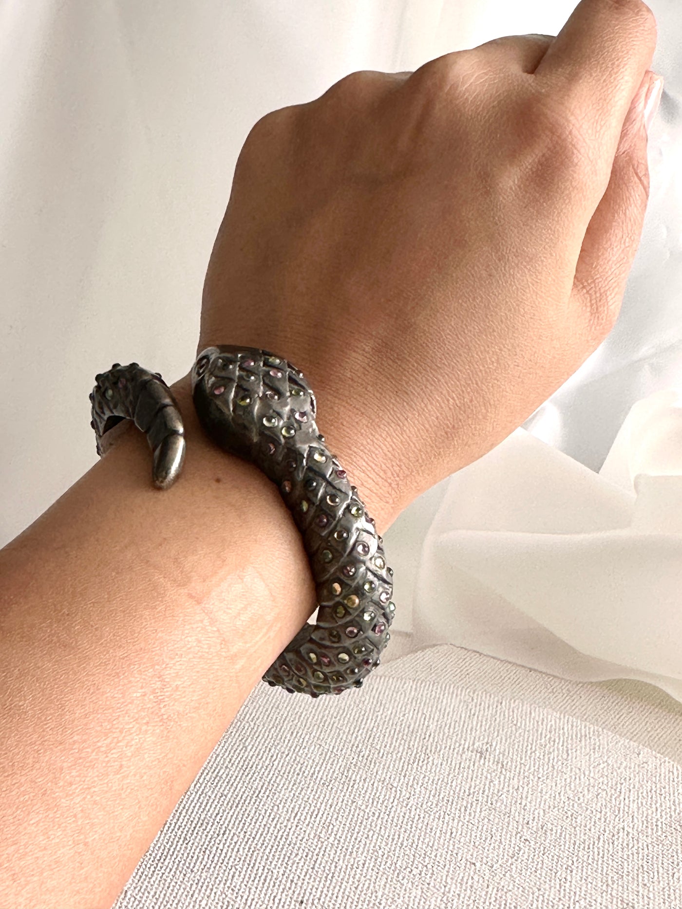 Serpant Bracelet in semi precious stones