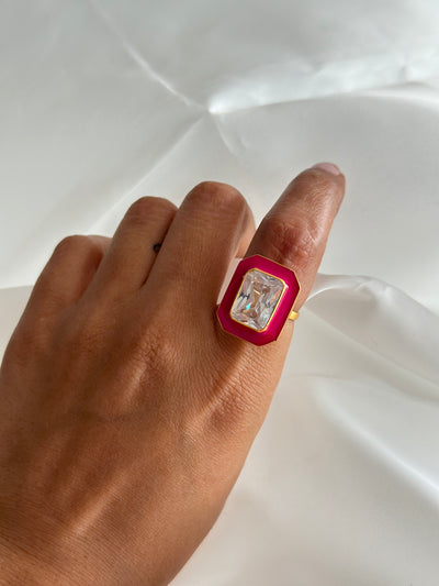 Loha Ring in Pink