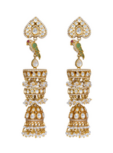 Load image into Gallery viewer, Silver Pariotico Earring
