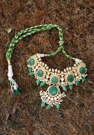 Sudabeg Necklace with earrings