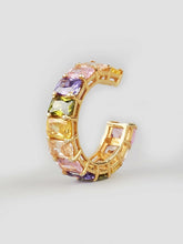 Load image into Gallery viewer, Multi Tone Crystal SS Ring

