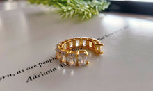 Load image into Gallery viewer, Baguette Crystal SS Ring
