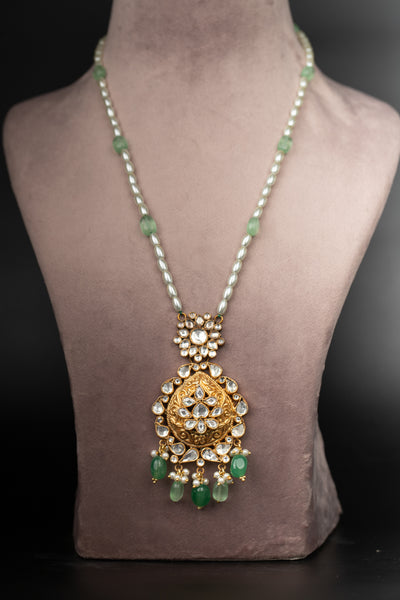 Silver Daksha Long Necklace