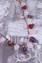 Load image into Gallery viewer, Nova Silver Gemstone Necklace
