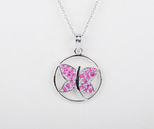 Load image into Gallery viewer, Silver Papilio Butterfly Pendant
