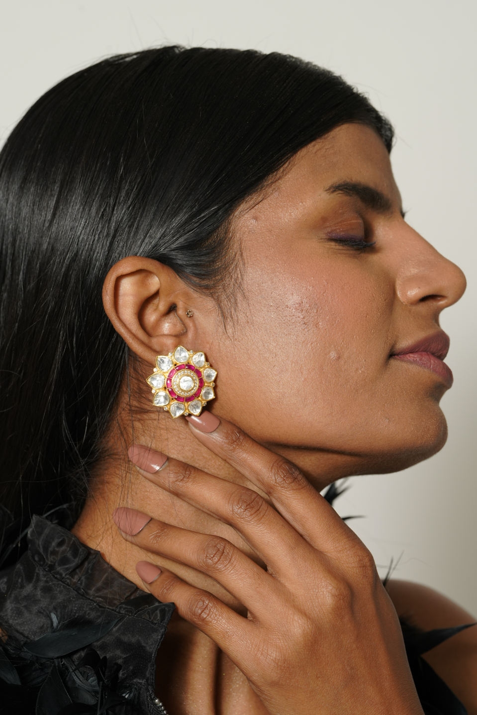 Silver Anaisha Earring
